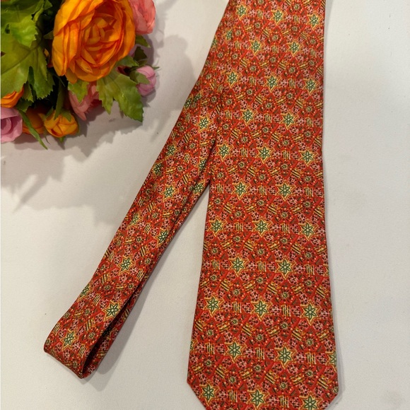 Authentic Hermes men’s silk necktie - Picture 3 of 5